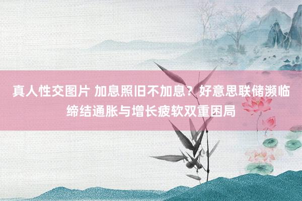 真人性交图片 加息照旧不加息？好意思联储濒临缔结通胀与增长疲软双重困局