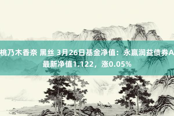 桃乃木香奈 黑丝 3月26日基金净值：永赢润益债券A最新净值1.122，涨0.05%