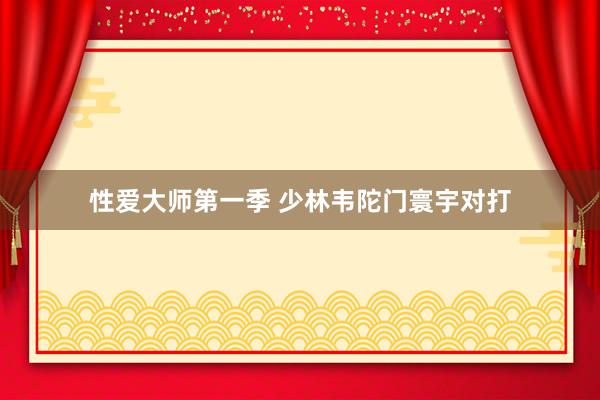 性爱大师第一季 少林韦陀门寰宇对打